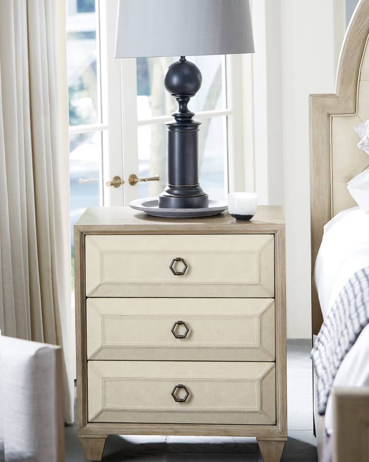 Bernhardt Santa Barbara Fabric-Trim Small Night Stand