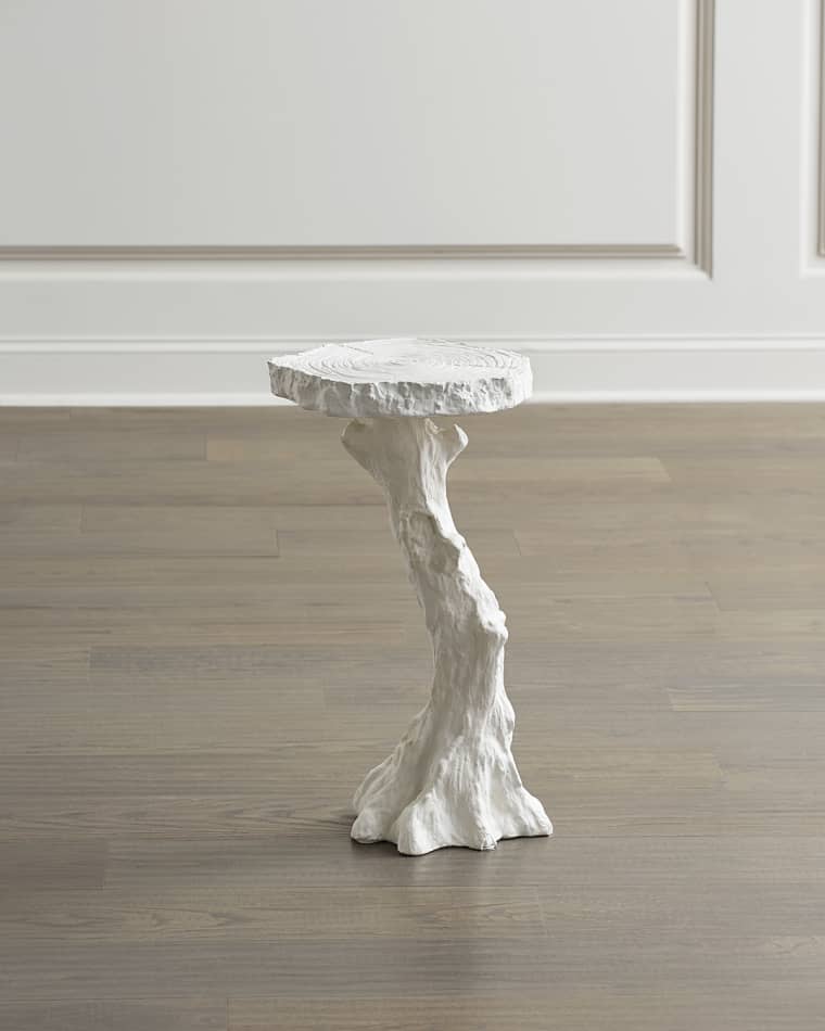 Global Views Faux-Bois Juniper End Table
