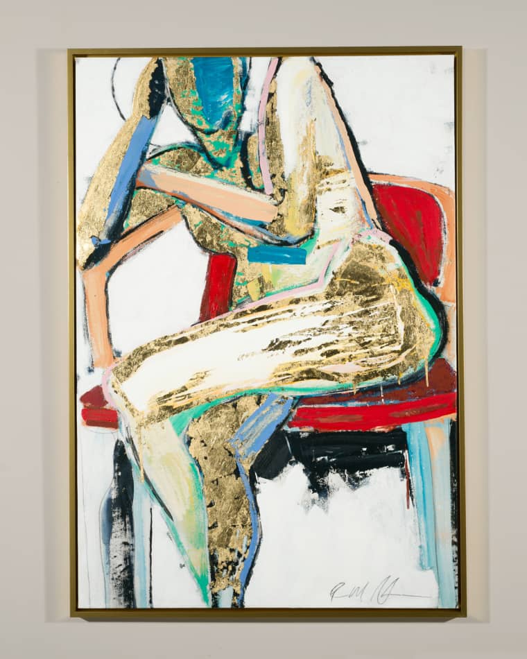 RFA Fine Art "Golden Girl" Giclee Canvas Art by Robert Robinson