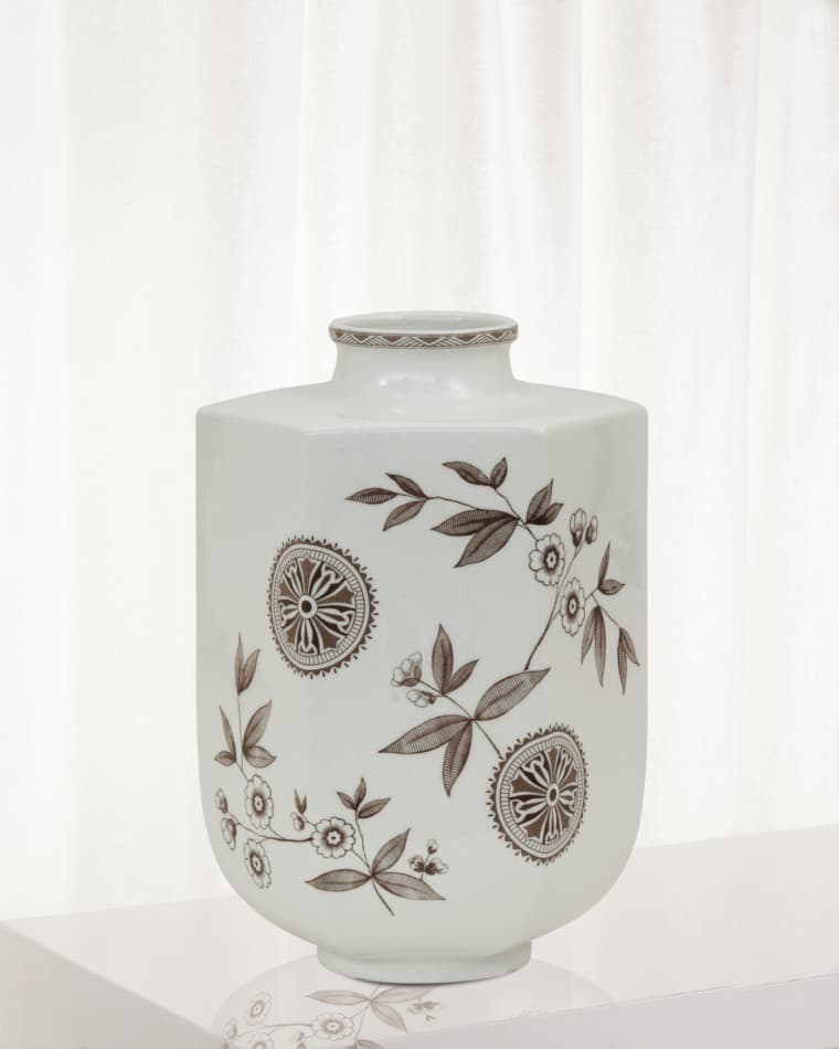Port 68 Temba Medium Vase, Brown