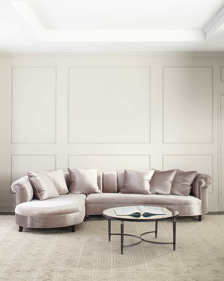 Haute House Audrey Channel Tufted Sectional