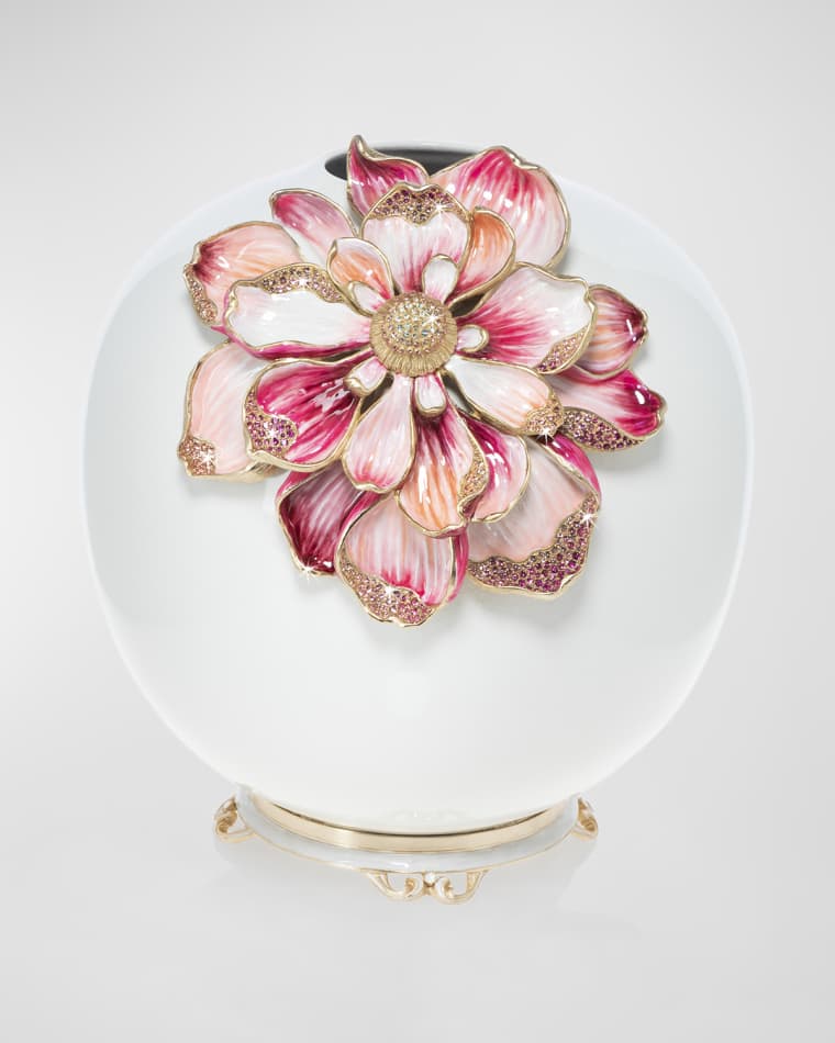 Jay Strongwater Magnolia Vase