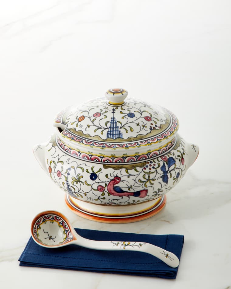Neiman Marcus Pavoes Soup Tureen