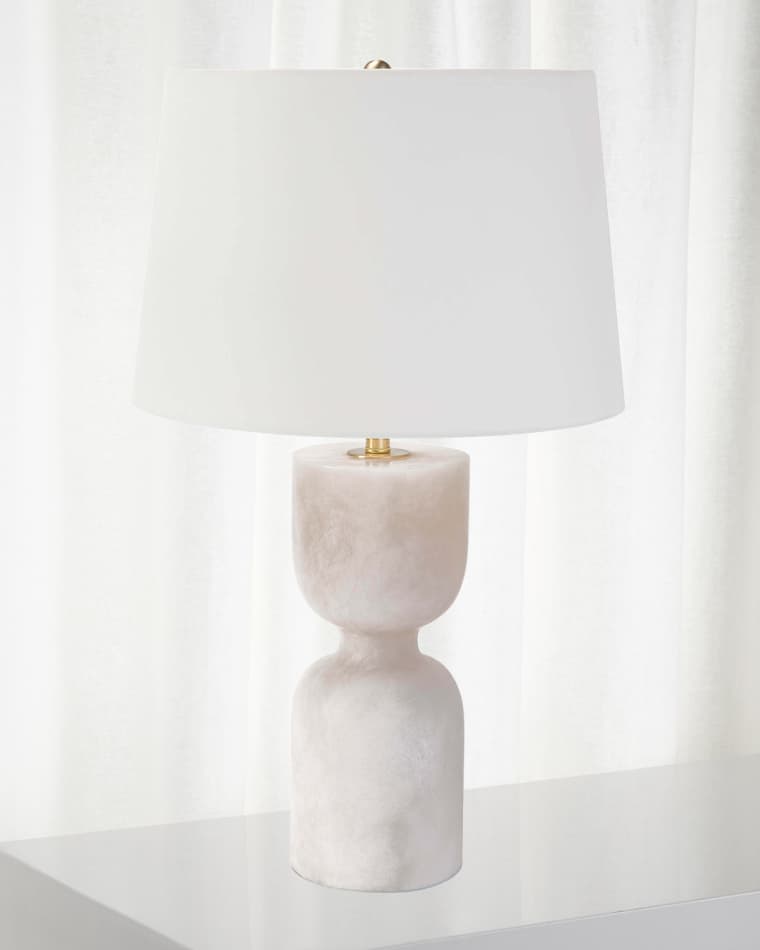 Regina Andrew Joan Alabaster Large Table Lamp