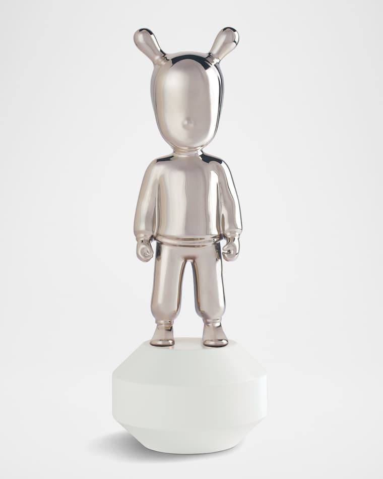 Lladro "The Guest" Figurine - Silver - Little