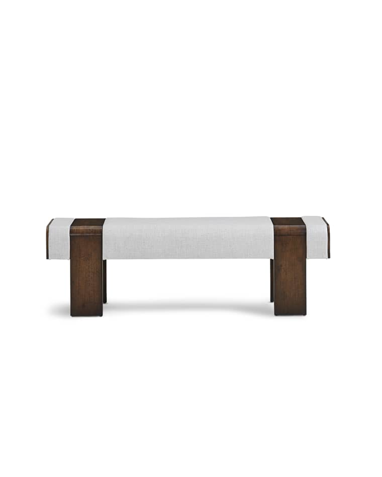 John-Richard Collection Kinda Mid Century Modern Bench