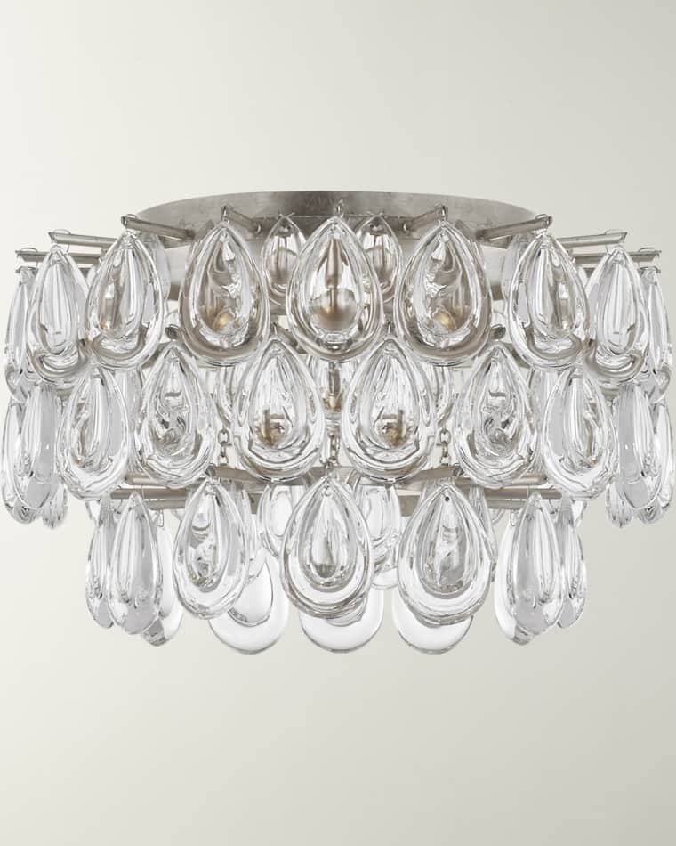 Visual Comfort Signature Liscia Small Flush Mount By AERIN
