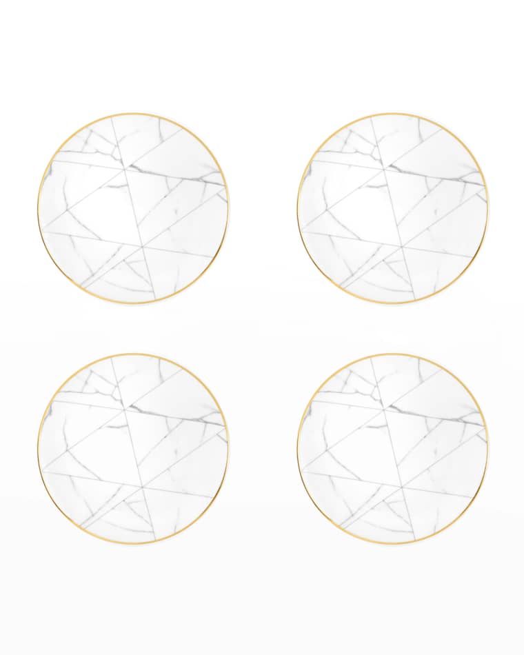 Vista Alegre Carrara Bread And Butter Plates, Set Of 4