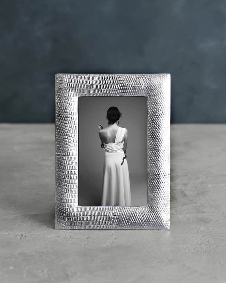 Beatriz Ball Giftables Pieles Snakeskin Frame, 4" x 6"