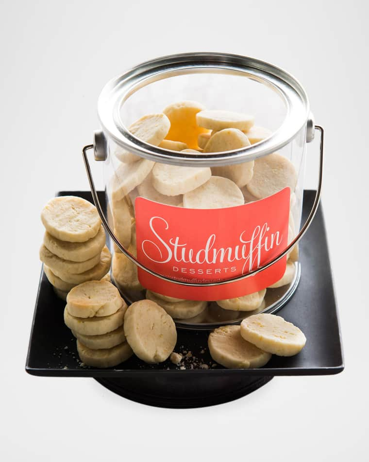 Studmuffin Desserts Lemon Crisps Signature Cookie Bites Stud Bucket