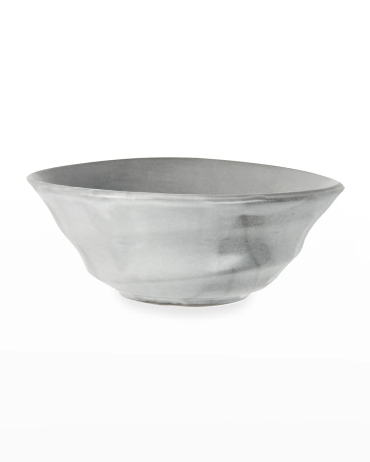 Blue Pheasant Marcus Cement Glaze Cereal/Ice Cream Bowls, Set of 4