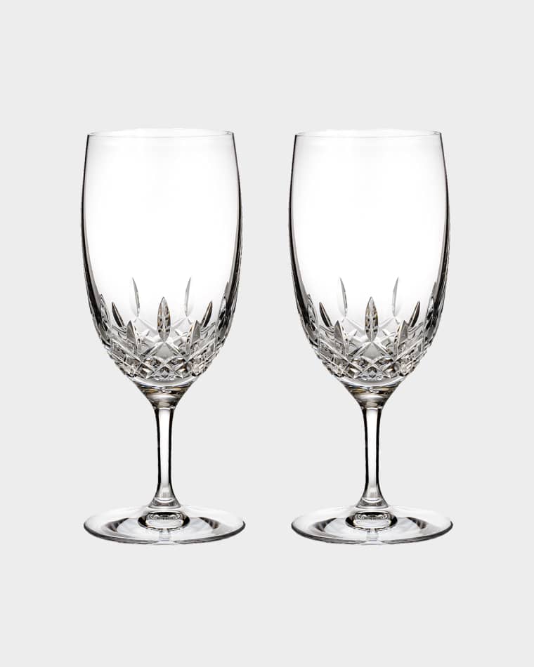 Waterford Crystal Lismore Essence Iced Beverage Glasses, Set of 2