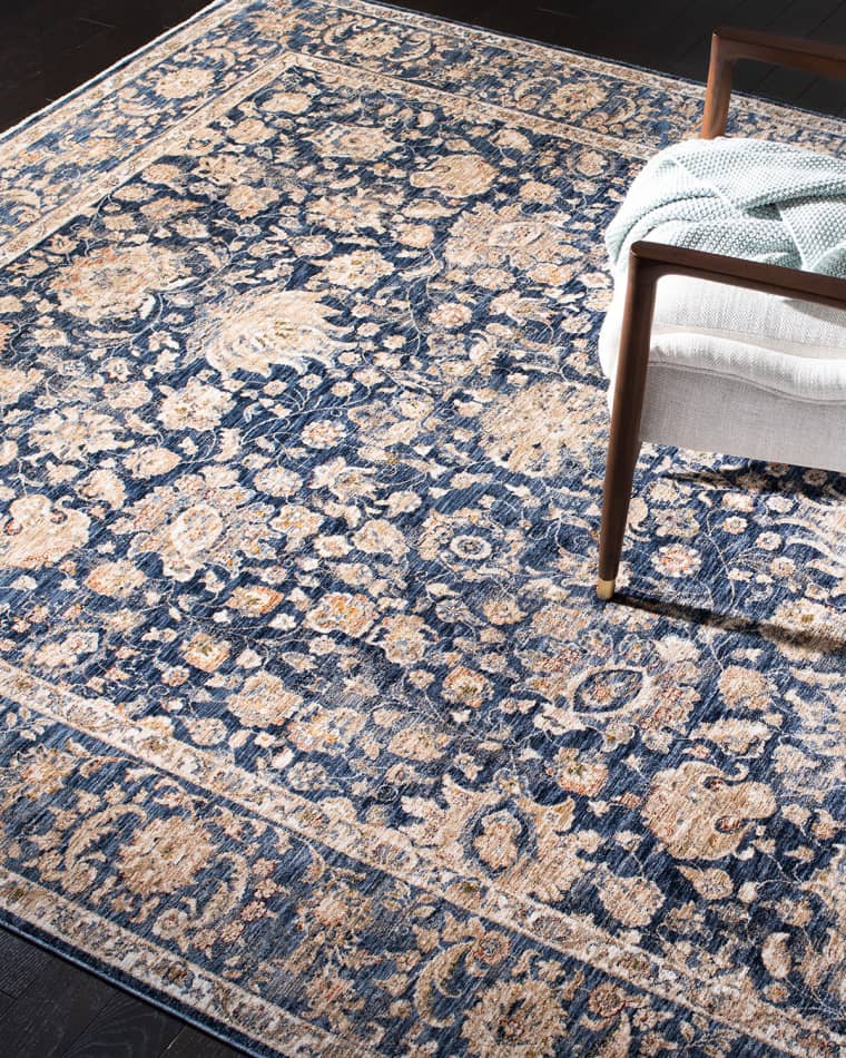 Lauren Ralph Lauren Celia Navy Power-Loomed Rug, 6' x 9'