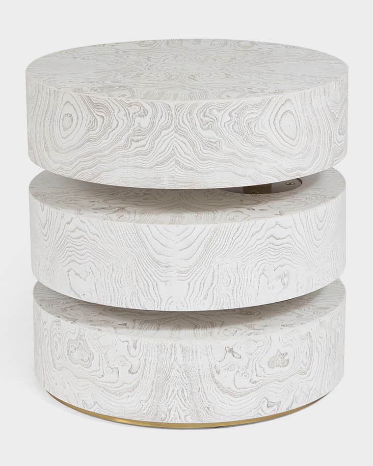 William D. Scott for Global Views Pivot Side Table