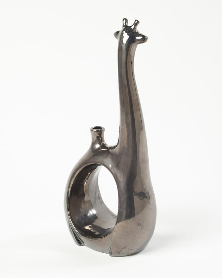 William D Scott for Global Views Giraffe Vase