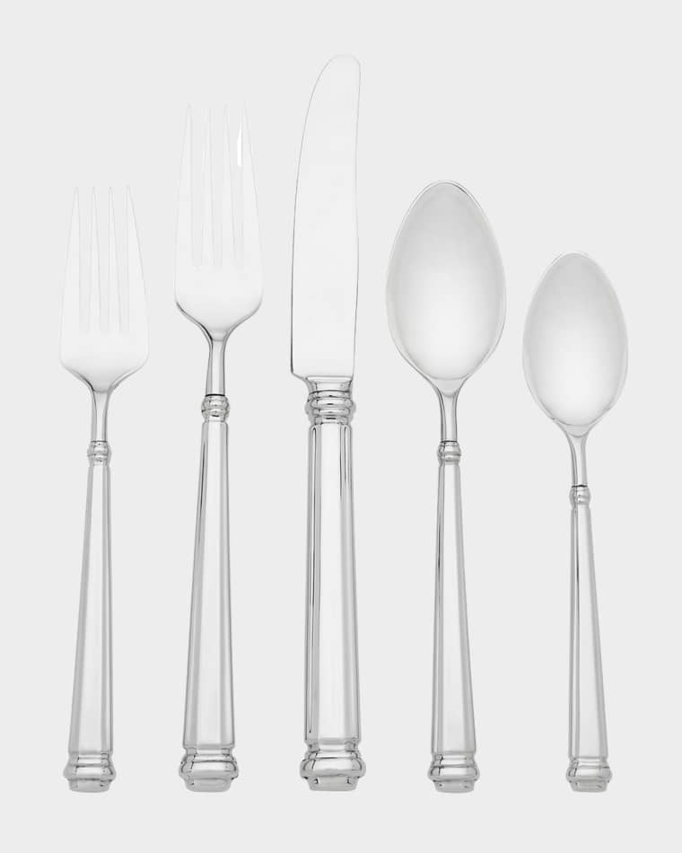 kate spade new york abington square 5-piece flatware set