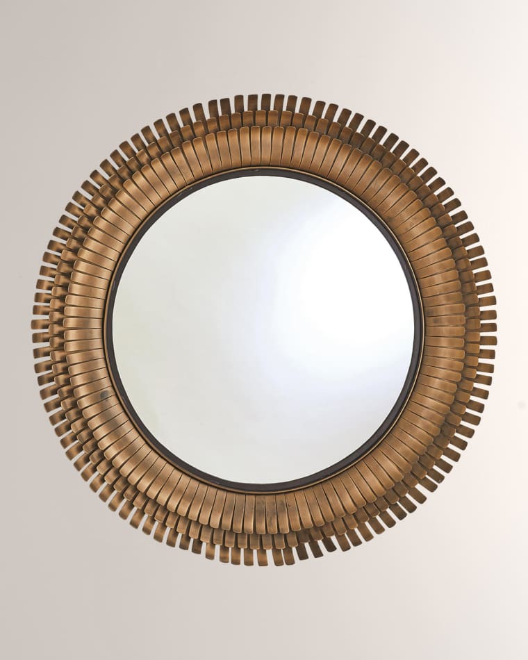 William D Scott for Global Views Layered Sunburst Wall Mirror