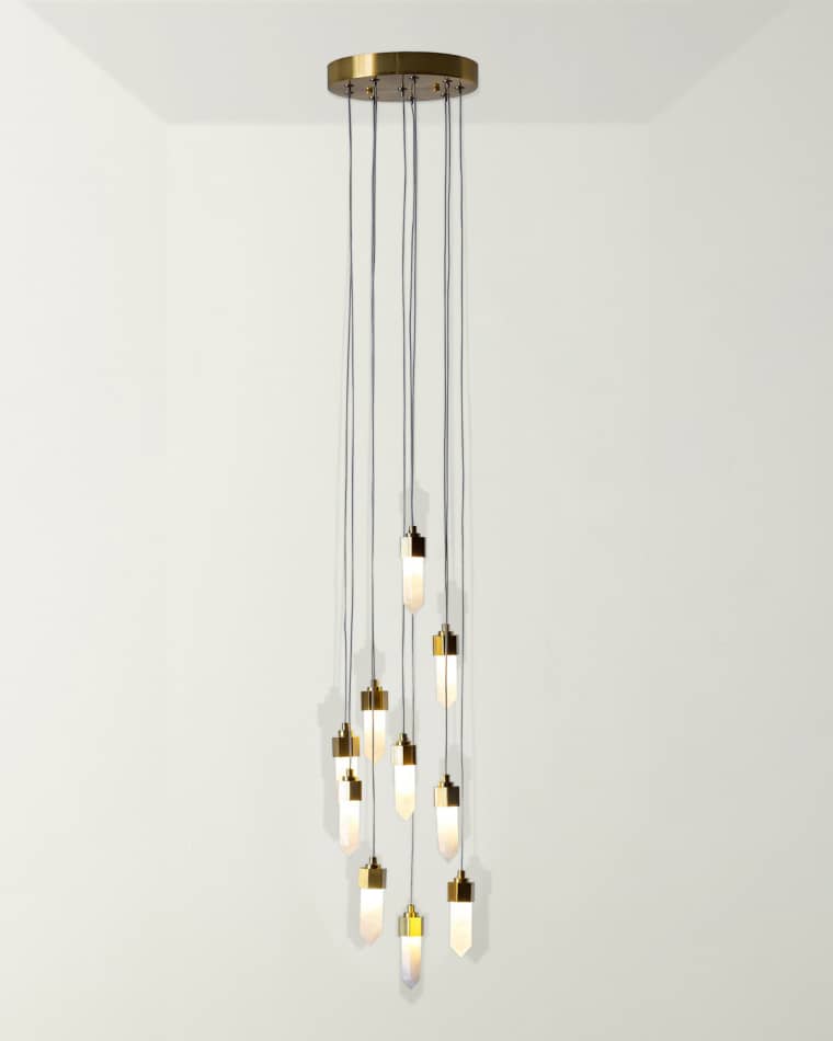 Ashley Childers for Global Views Leo 10 Drop Chandelier
