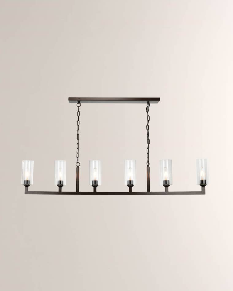 Jamie Young Linear 8-Light Chandelier