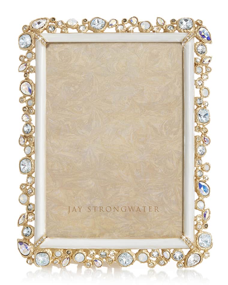 Jay Strongwater Bejeweled Frame, 5" x 7"