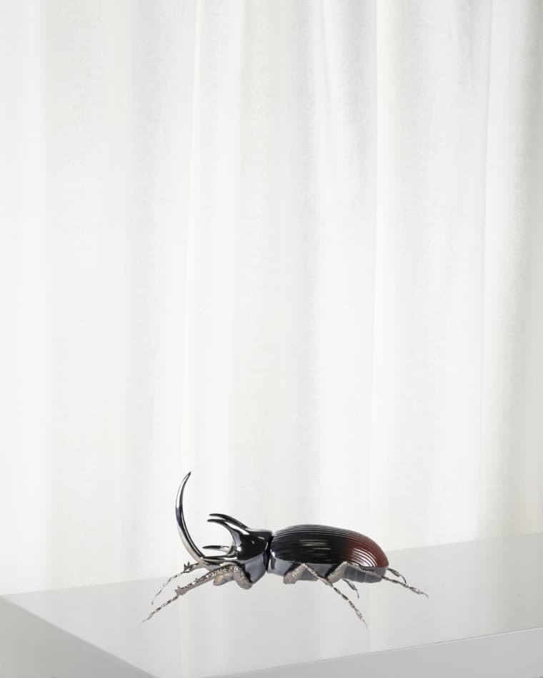 Lladro Rhino Beetle Figurine