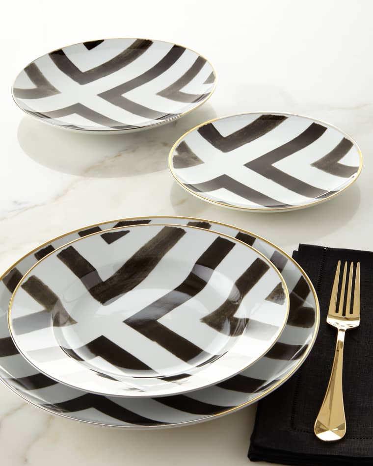 Christian Lacroix Sol y Sombra Soup Plate Sol y Sombra Dinner Plate Sol y Sombra Dessert Plate