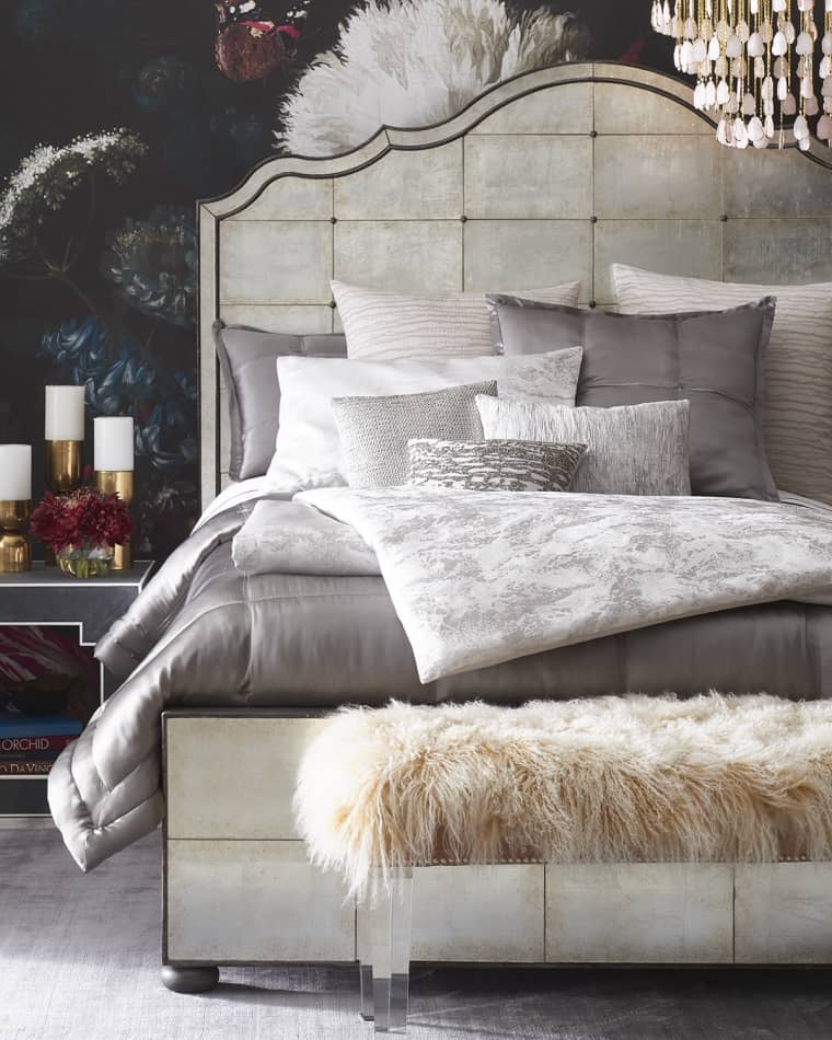 Donna Karan Home Luna Duvet, King Luna Duvet, Full-Queen