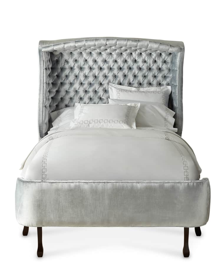 Haute House Arlo Hooded Queen Bed Arlo Hooded California King Bed Arlo Hooded King Bed