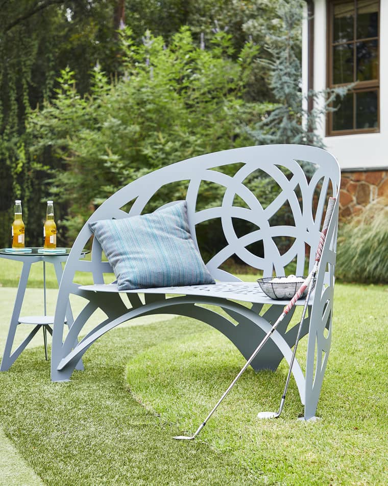 Cricket Forge Arc Outdoor Bench