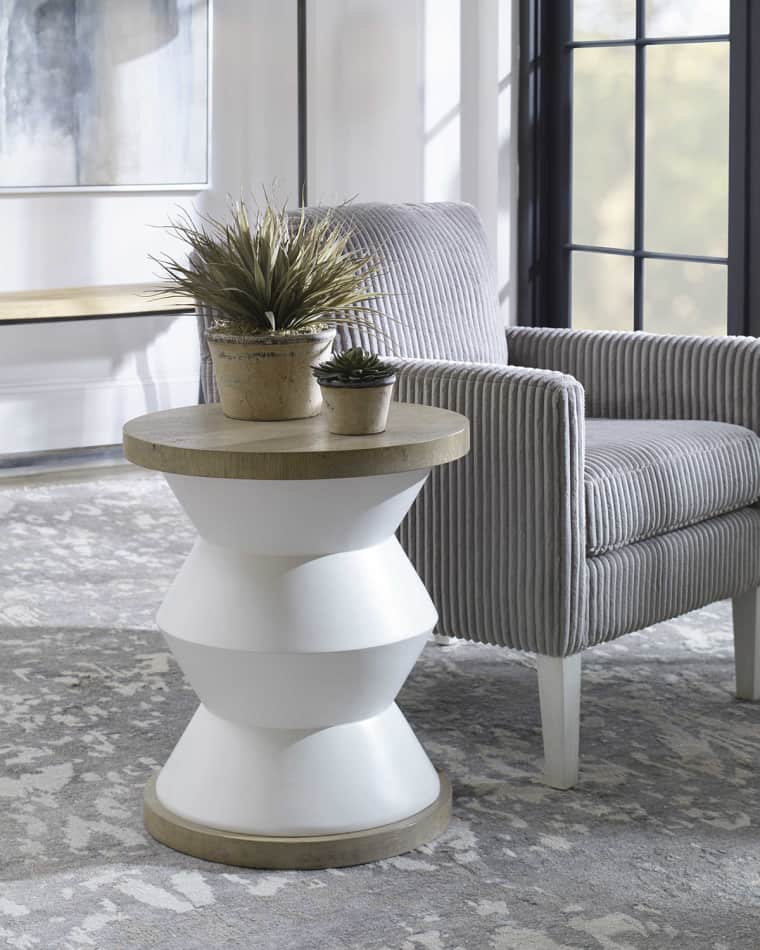 The Uttermost Co Forde Side Table