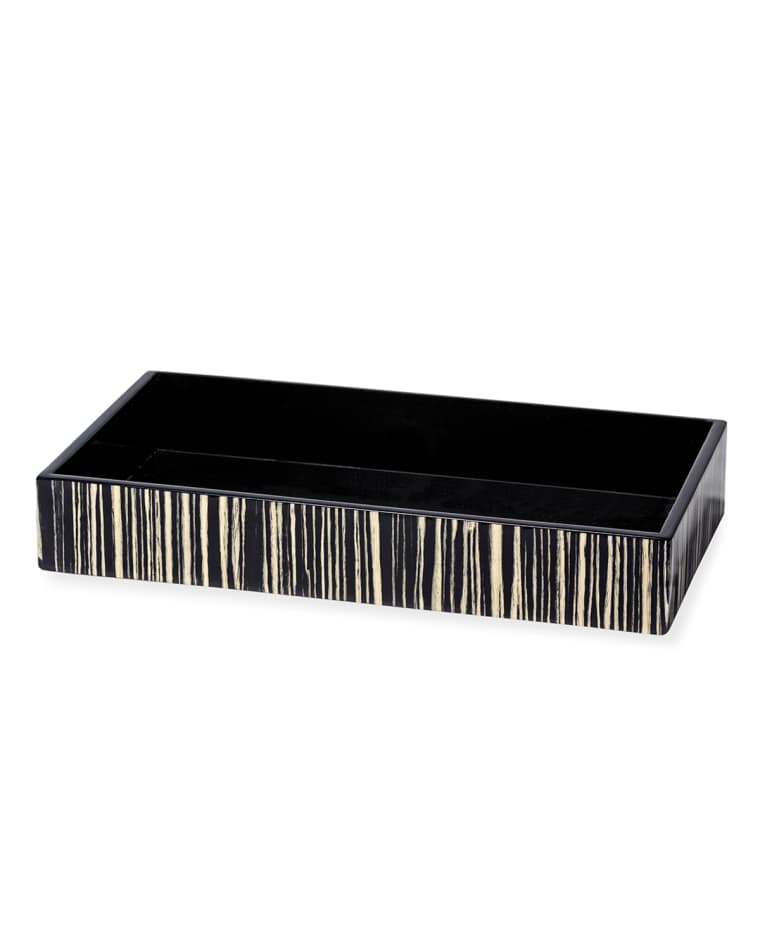 LADORADA Ebanoe Veneer Bath Tray