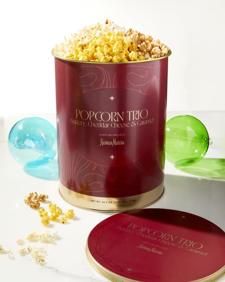Neiman Marcus NM Annual Popcorn Tin