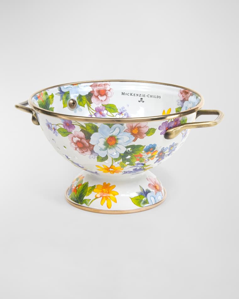 MacKenzie-Childs Small Flower Market Colander