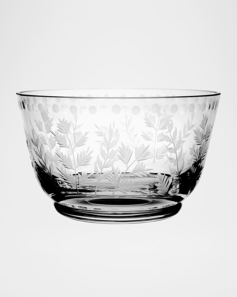 William Yeoward Crystal Fern Berry Bowl