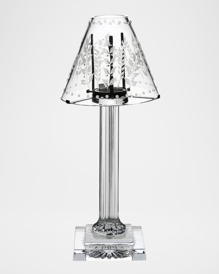 William Yeoward Crystal Fern Large Candle Lamp, 16"