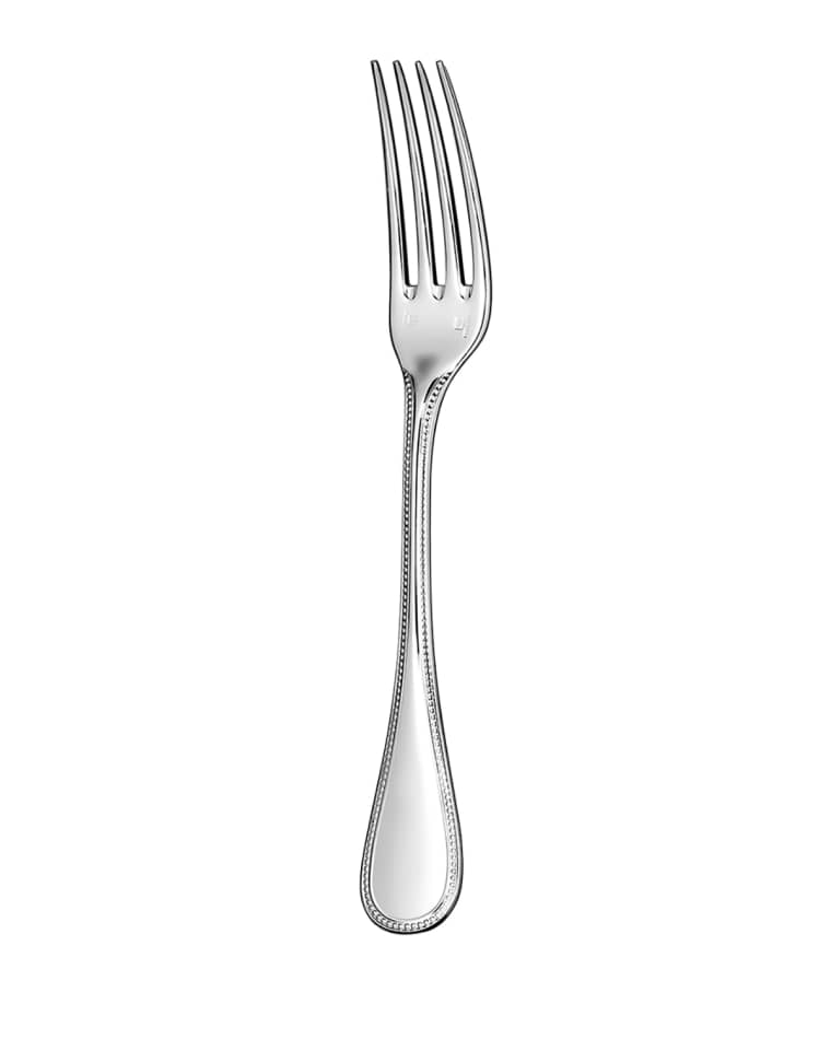 Christofle Perles Silver-Plated Dinner Fork