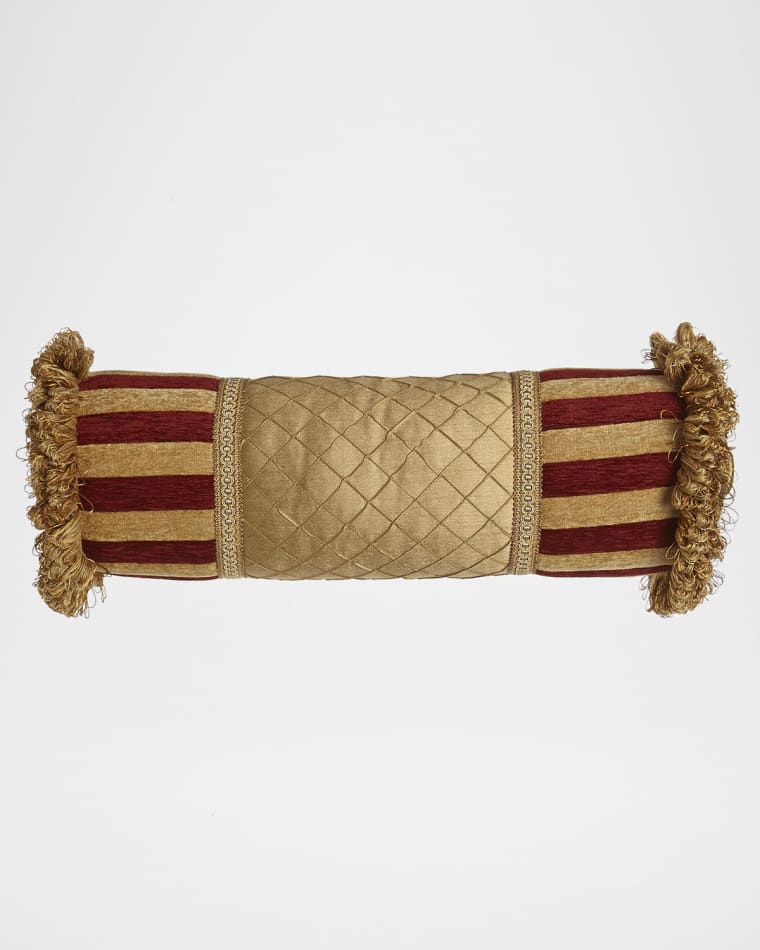 Austin Horn Collection Bellissimo Neck Roll Pillow, 6" x 20"