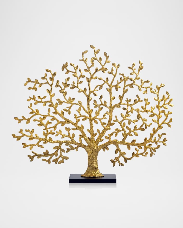 Michael Aram Tree of Life Golden Fireplace Screen