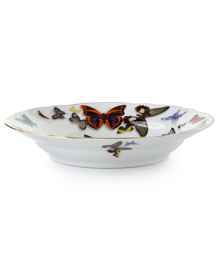 Christian LaCroix X Vista Alegre Butterfly Parade Soup Plate