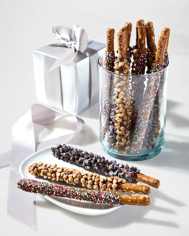 Neiman Marcus Chocolate-Covered Pretzel Rod, Single