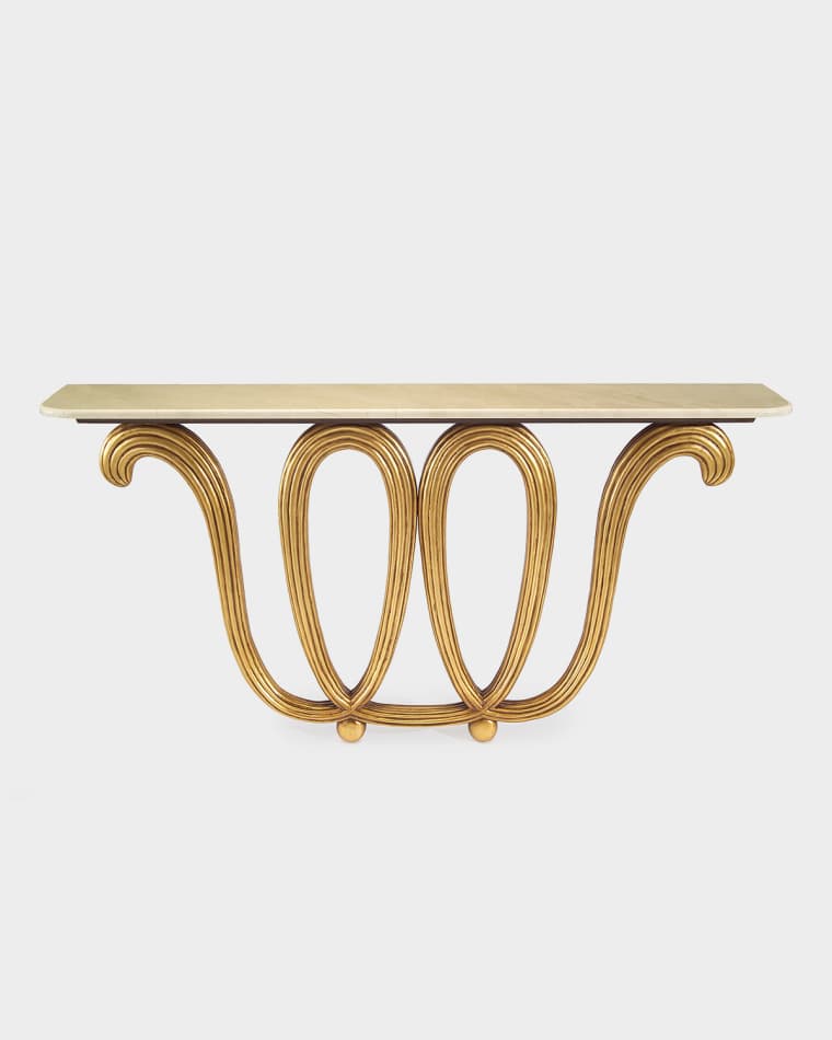 John-Richard Collection Borsani Wall Console Table