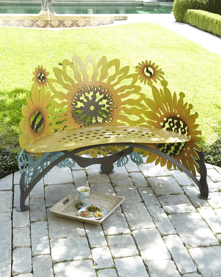 Cricket Forge Sunflower Bench