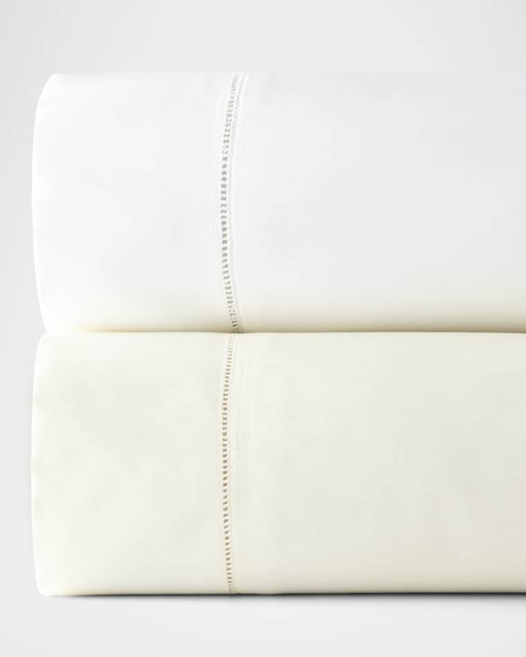 Sferra Milos King Solid Sateen Flat Sheet