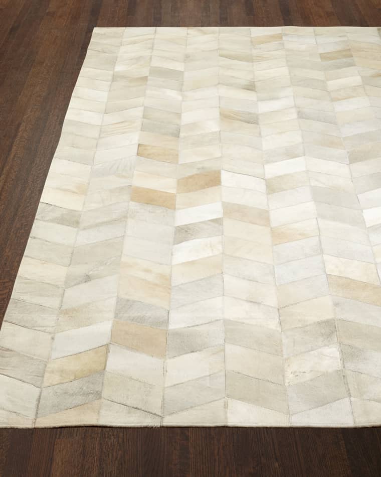 Exquisite Rugs Abbatha Hairhide Rug, 10' x 14'
