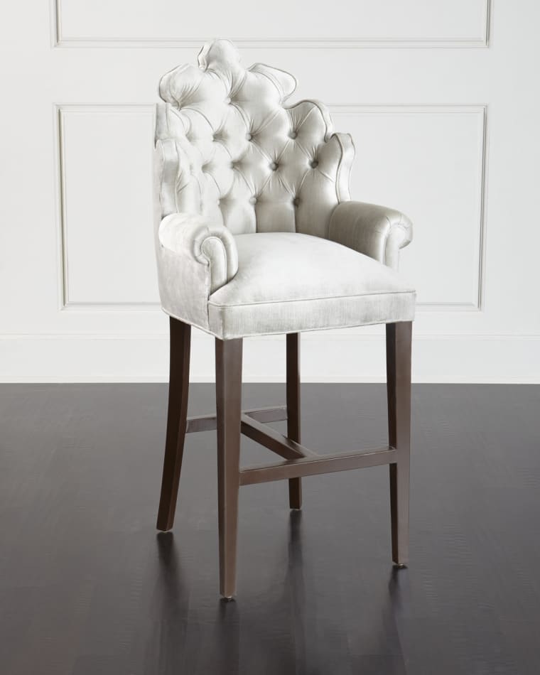 Haute House Isabella Tufted Barstool