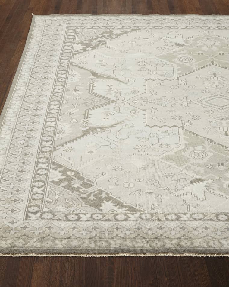 Ralph Lauren Home Reynolds Dove Gray Rug, 4' x 6'