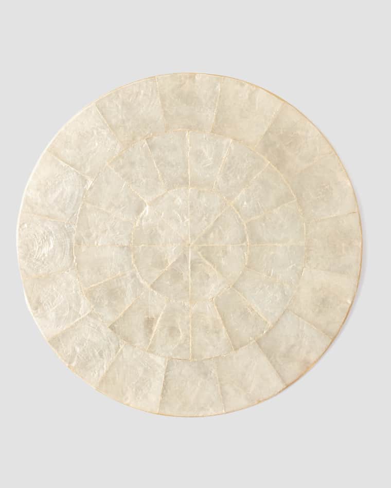 Kim Seybert Natural Capiz Placemat