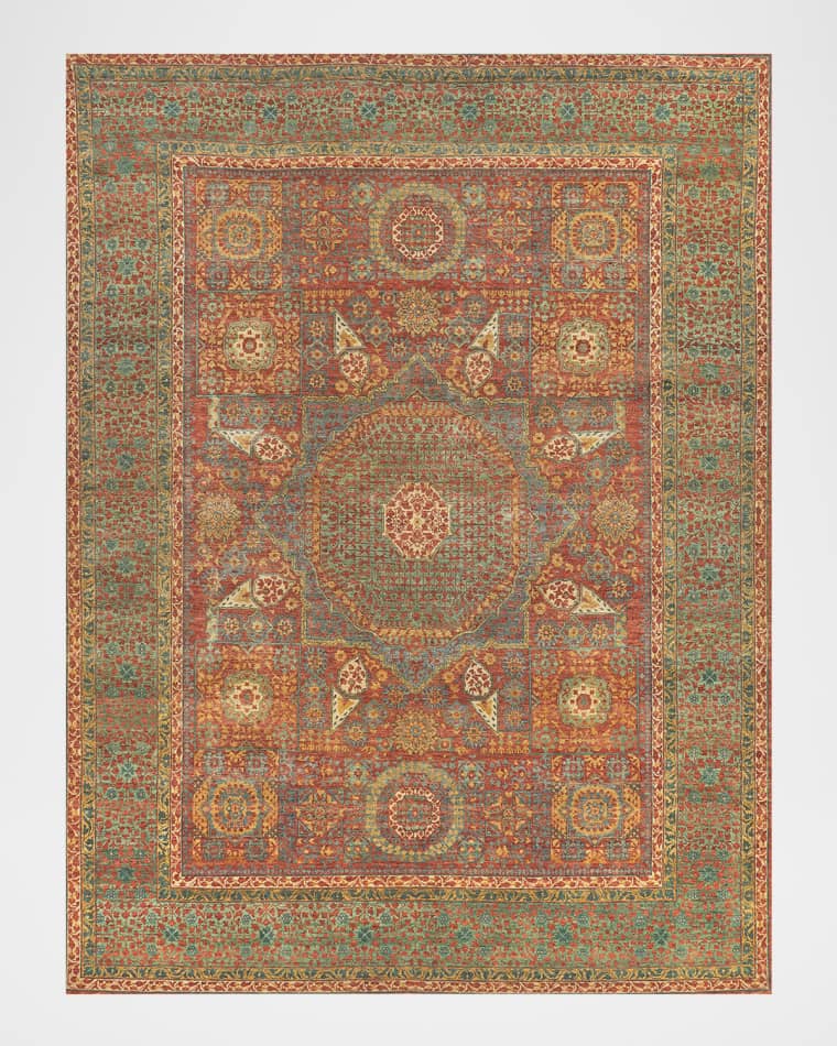 Exquisite Rugs Gable Colors Hand Knotted Rug, 6' x 9'