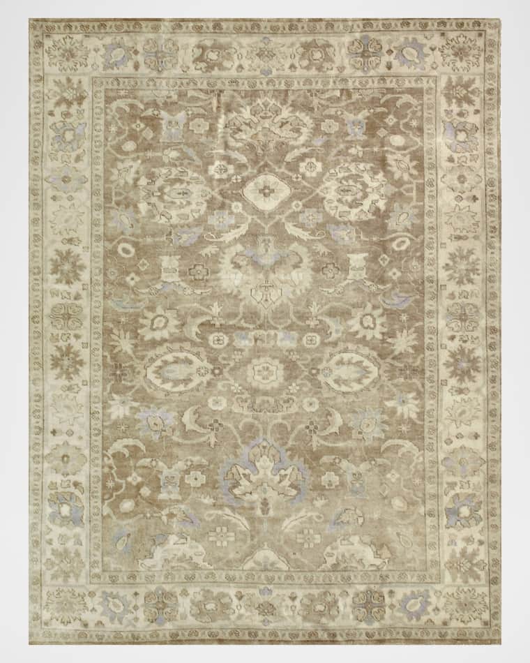 Exquisite Rugs De'Asiah Antique Weave Oushak Rug, 12' x 15'