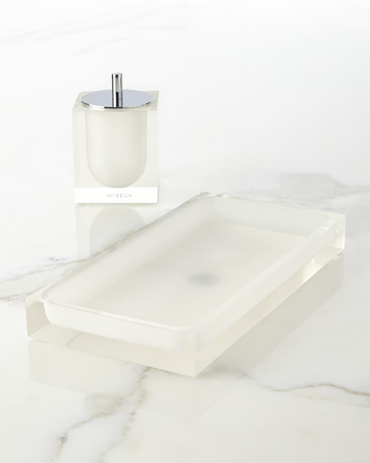 Jonathan Adler White Hollywood Bath Tray